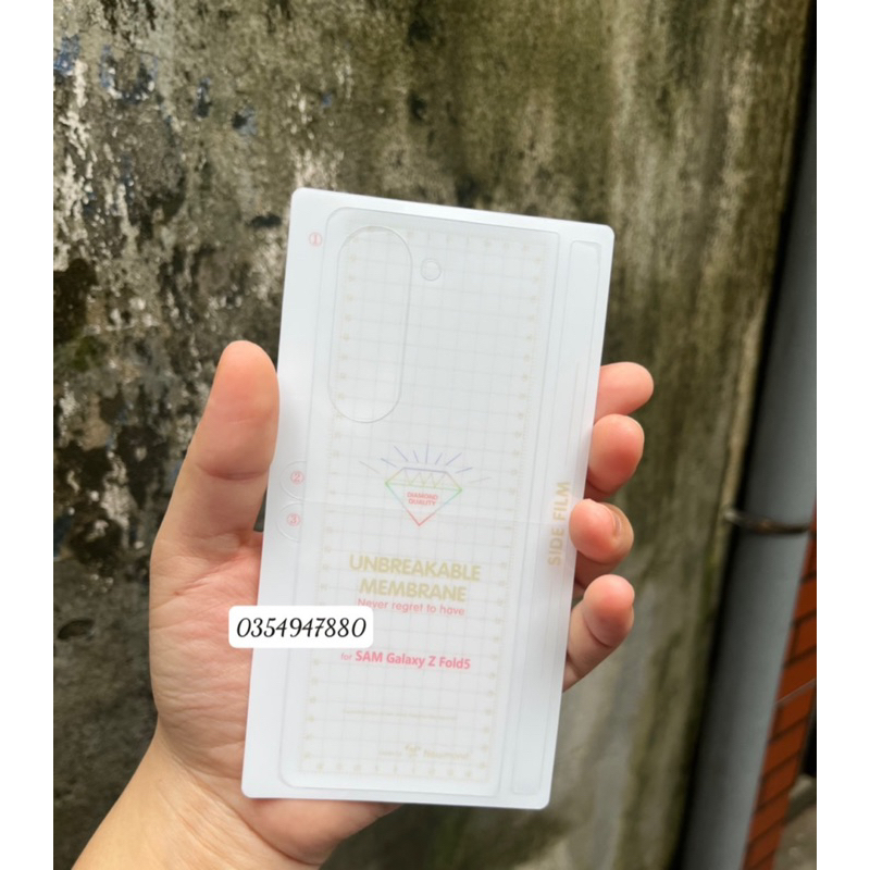 Miếng dán PPF dẻo cho Samsung Z Fold 5 5G mặt trước, mặt sau, mặt trước to full màn hình bảo vệ máy