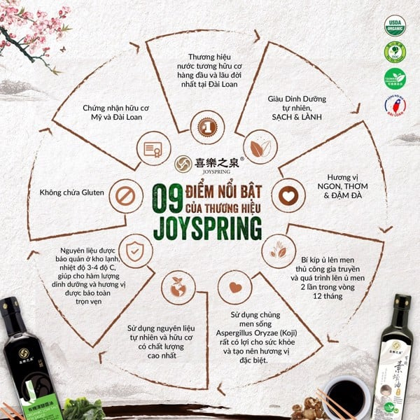 Dầu hào chay hữu cơ từ nấm JoySpring