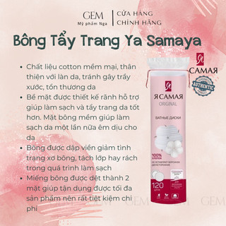 BÔNG TẨY TRANG SIÊU MỀM MỊN COTTON TÔI LÀ NHẤT NGA