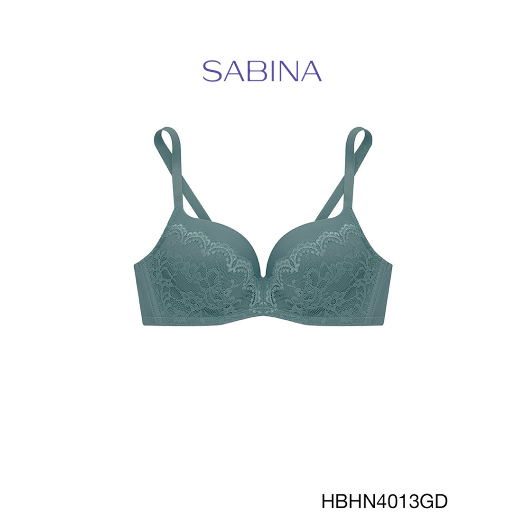 Áo Lót Mút Vừa Nâng Ngực Không Gọng Phối Ren Habpy Lady By Sabina HBHN4013