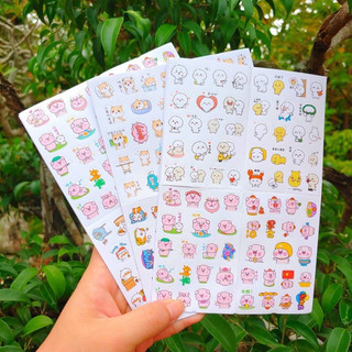 Tấm STICKER dán trong suốt nhiều chủ đề - Sale sticker phần thưởng cho bé ngoan