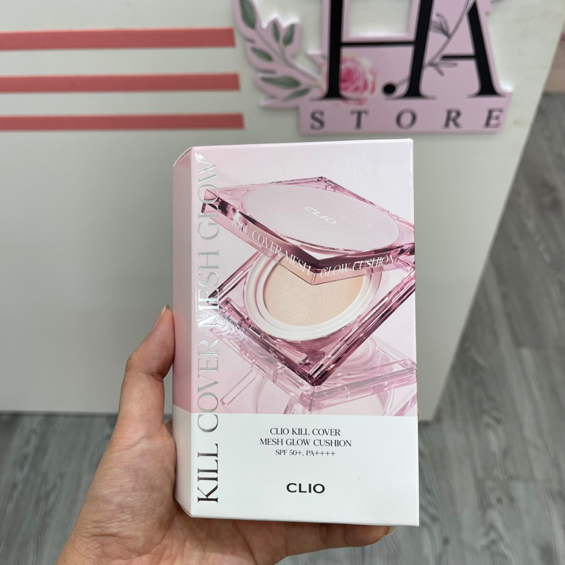 [Mẫu Mới 2023] Phấn Nước Clio Kill Cover Mesh Glow Cushion Spf50 + Pa + + + KÈM LÕI