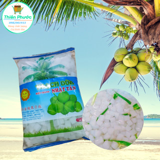 Thạch dừa gói 1kg - dùng món chè trái cây, sâm bổ lượng