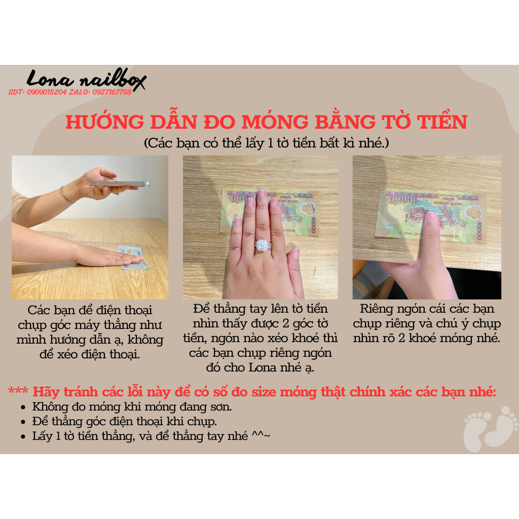 Nailbox móng úp form tròn ngắn vẽ hoa nổi thạch tiểu thư ẩn nhũ lấp lánh