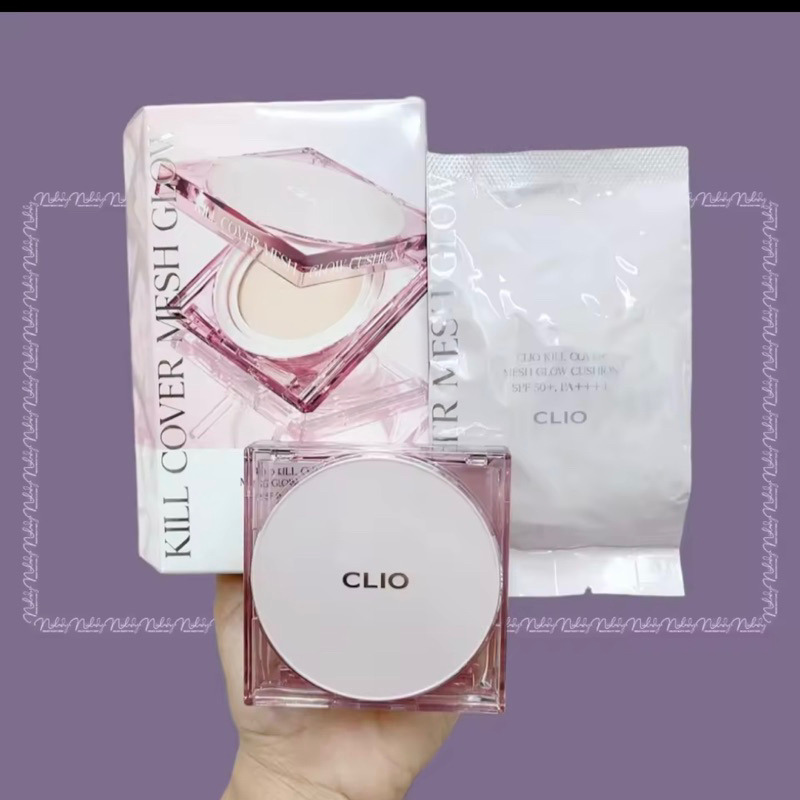 [Mẫu Mới 2023] Phấn Nước Clio Kill Cover Mesh Glow Cushion Spf50 + Pa + + + KÈM LÕI