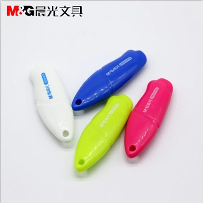 Dao mini M&G ASS91410 kiểu móc khóa, vĩ 20 cái, có 4 màu