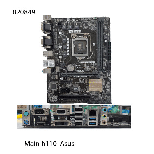 Main H110 nhập khẩu + asus + giga