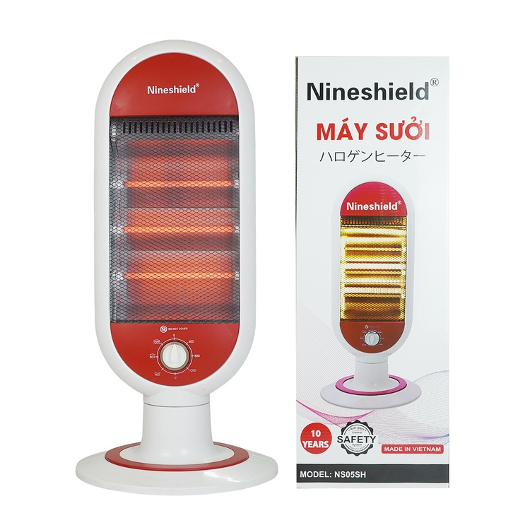 Máy sưởi Halogen NS05SH - Quạt sưởi Đèn sưởi hồng ngoại