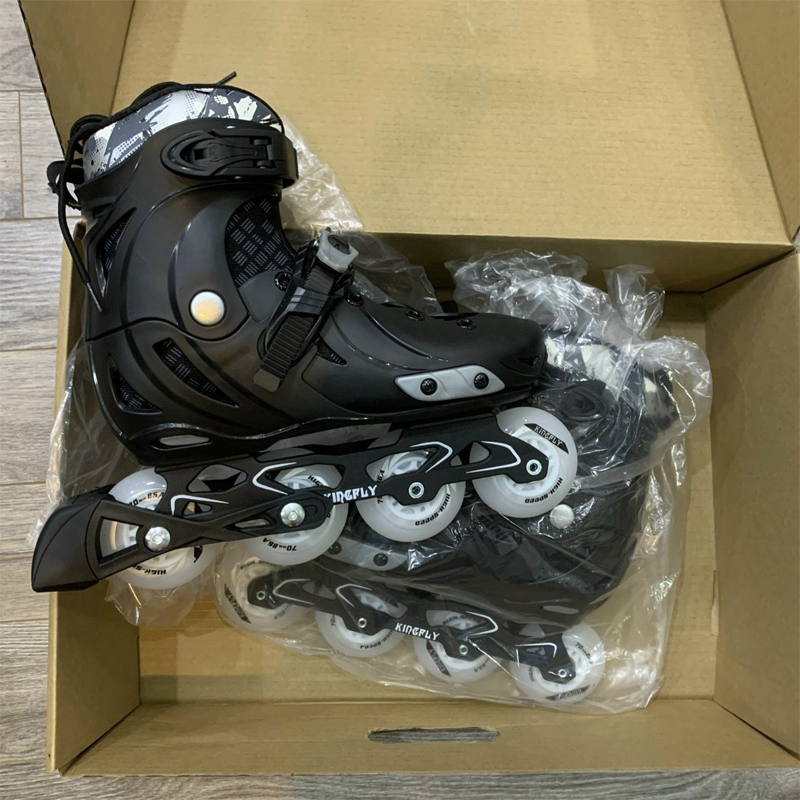 Giày Trượt Patin Kingfly W198 Dành Cho Trẻ Em, Có 4 Bánh Đèn Phát Sáng, Độ Chịu Lực Cao - PATINO