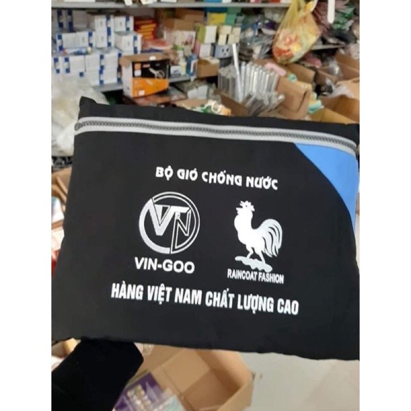 áo mưa bộ hiệu con gà, thời trang, chống thấm, chống lạnh