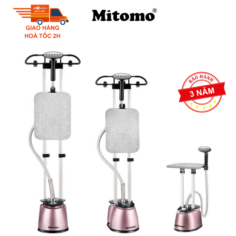 Bàn ủi hơi nước đứng cao cấp Mitomo GC-899 Max, công suất 2500W, BH 3 năm