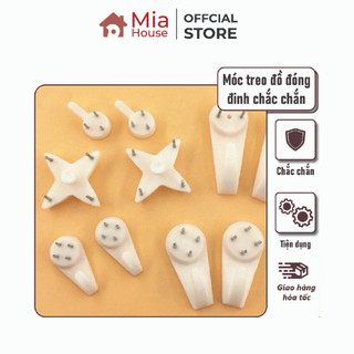 Móc treo đồ đóng đinh chắc chắn - Móc treo đồ tiện lợi - giá rẻ