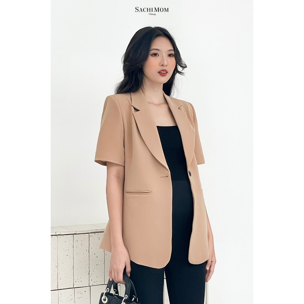 SACHIMOM - Áo Khoác Ngắn Tay COLLYN BLAZER