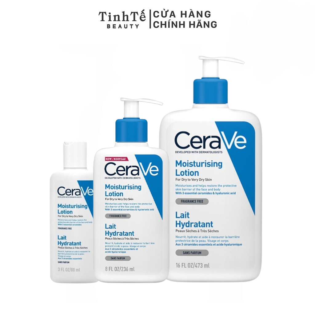 Sữa dưỡng ẩm toàn thân (cơ thể và da mặt) CeraVe MOISTURISING LOTION