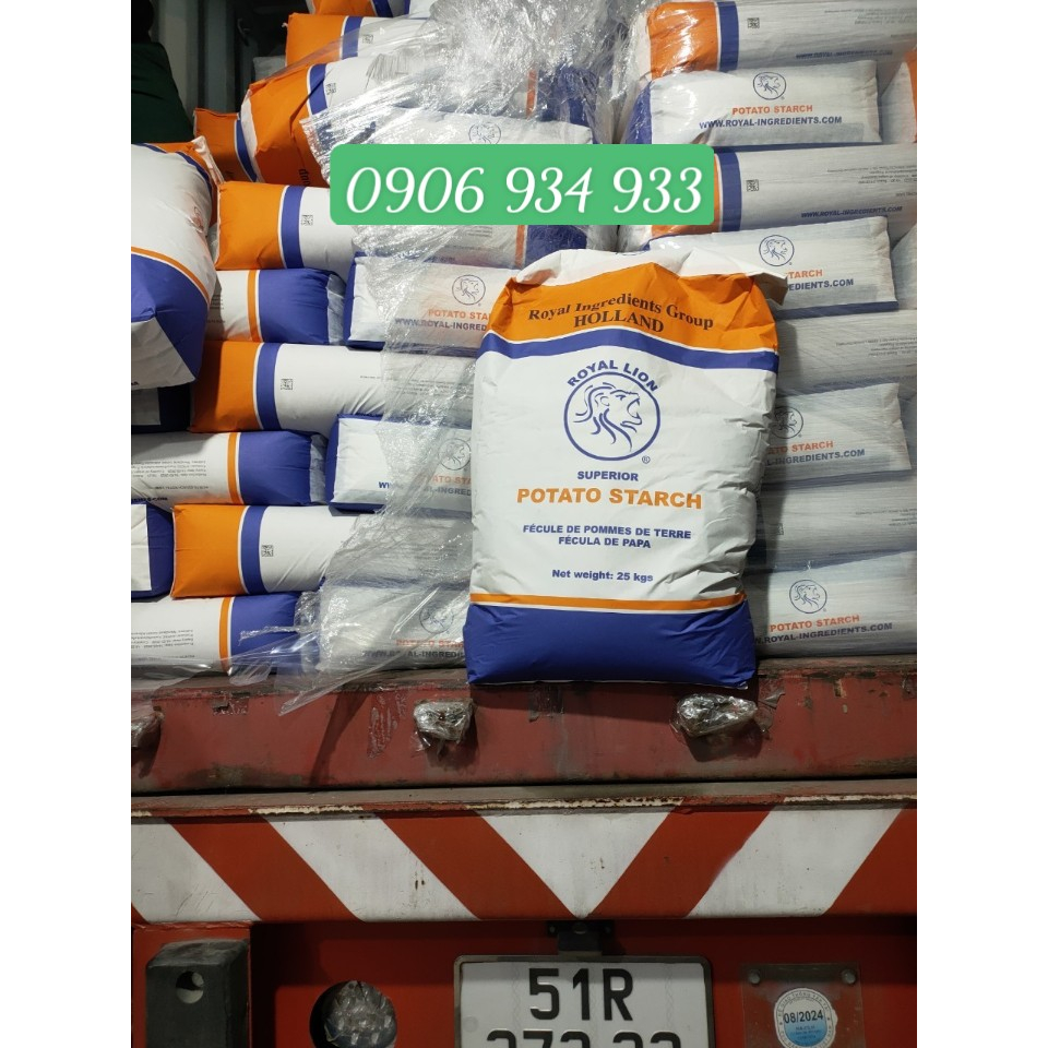Tinh bột khoai tây Đức_Bao 25Kg