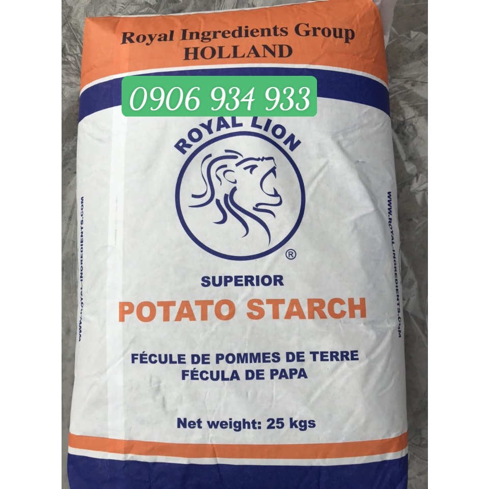 Tinh bột khoai tây Đức_Bao 25Kg
