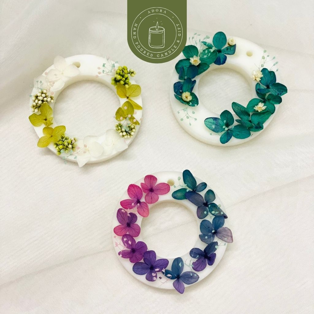 Sáp Thơm Phòng ADORA CANDLE | Quà Sinh Nhật Thủ Công Khử Mùi Phòng Ngủ Handmade Wreath Sachet