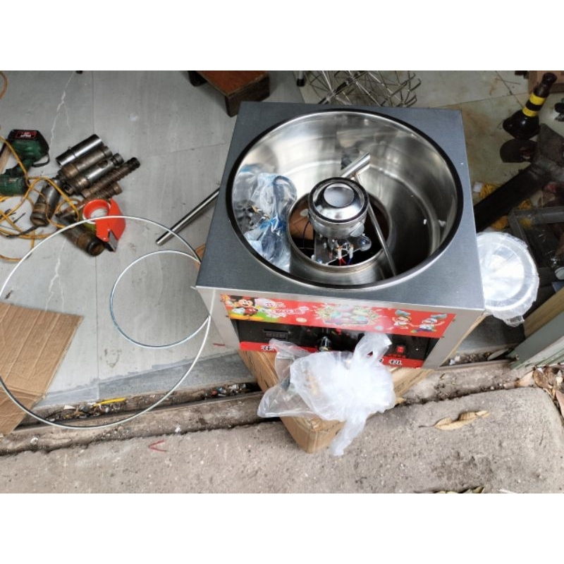 MÁY LÀM KẸO BÔNG GÒN BẰNG ĐIỆN