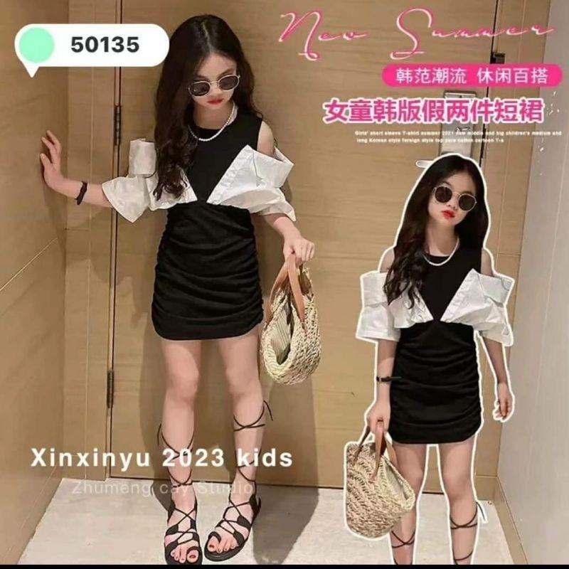 đầm sơmi body