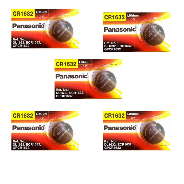 VỈ NĂM VIÊN PIN CMOS PANASONIC 1632