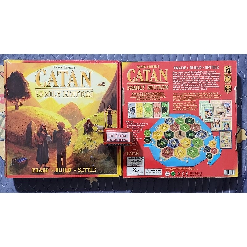 Trò chơi boardgame Catan Family Edition