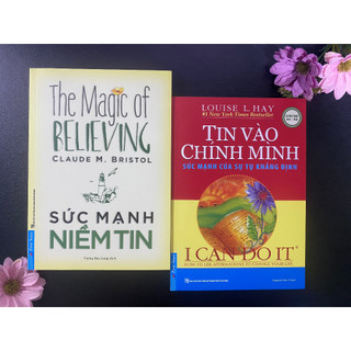 Sách - combo 2 cuốn : tin vào chính mình + sức mạnh niềm tin