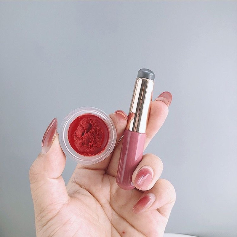 Cọ tán son silicon