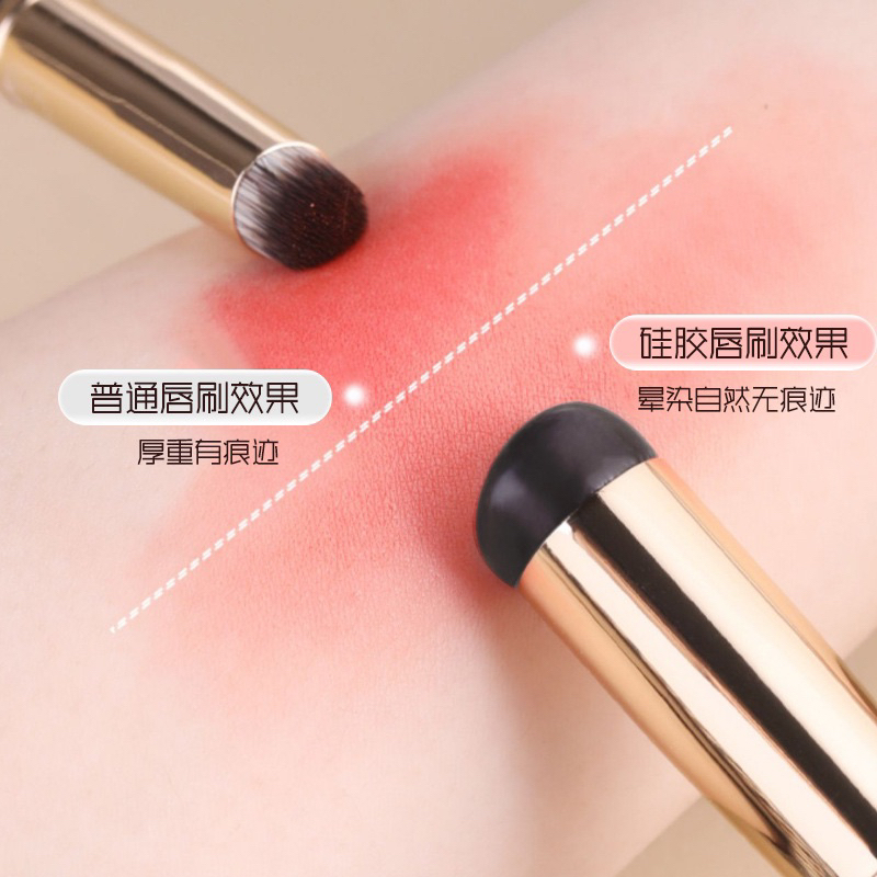 Cọ tán son silicon