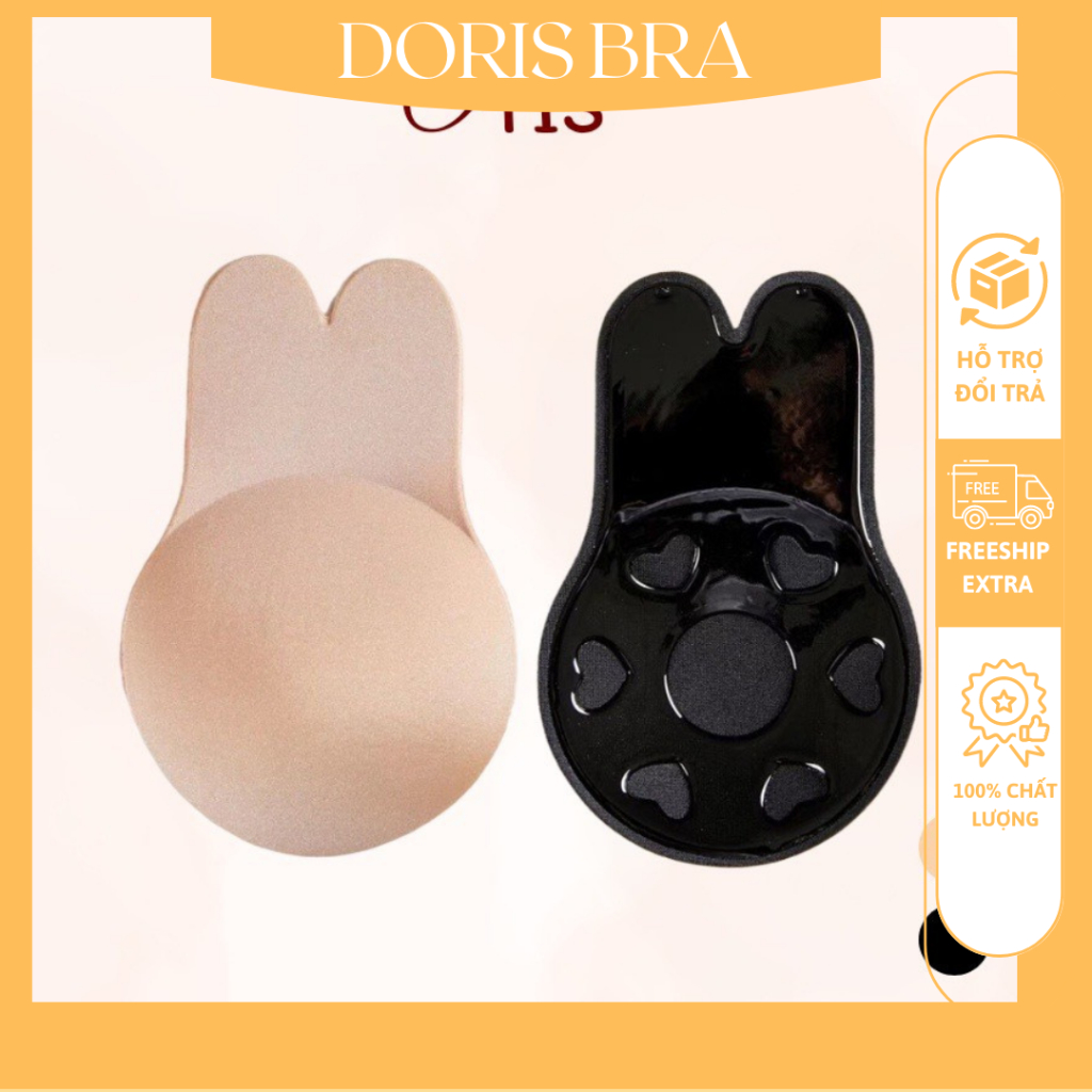 Miếng dán DORIS, Dán tai thỏ kéo nâng chống xệ AD130 , miếng dán ti giúp nàng phối nhiều trang phục