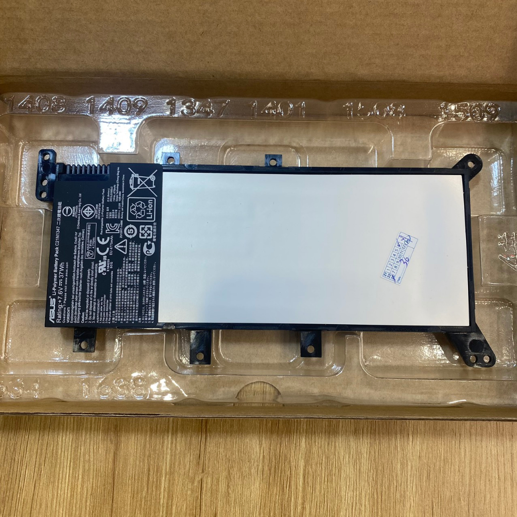 Pin Zin Laptop ASUS X555 X555LA X555LD A555L F554L F555 K555 VM510 C21N1347 37Wh Mới 100%