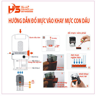 Khắc dấu liền mực theo yêu cầu