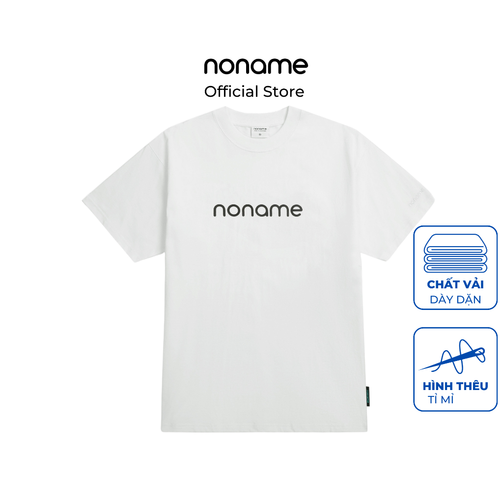 Áo Thun Unisex noname Popular Logo /White_NNRAD4001B