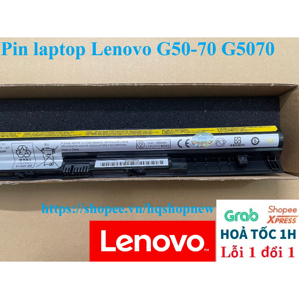 ⚡Pin laptop Lenovo G50-70 G5070