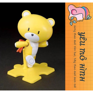 Mô hình Gundam HG Petit'Bear Winning Yellow Tặng kèm Base trưng bày