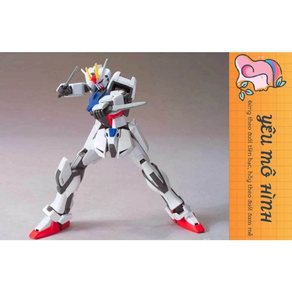 Gundam HG GAT-X105 Strike Fighter  tặng kèm base trưng bày