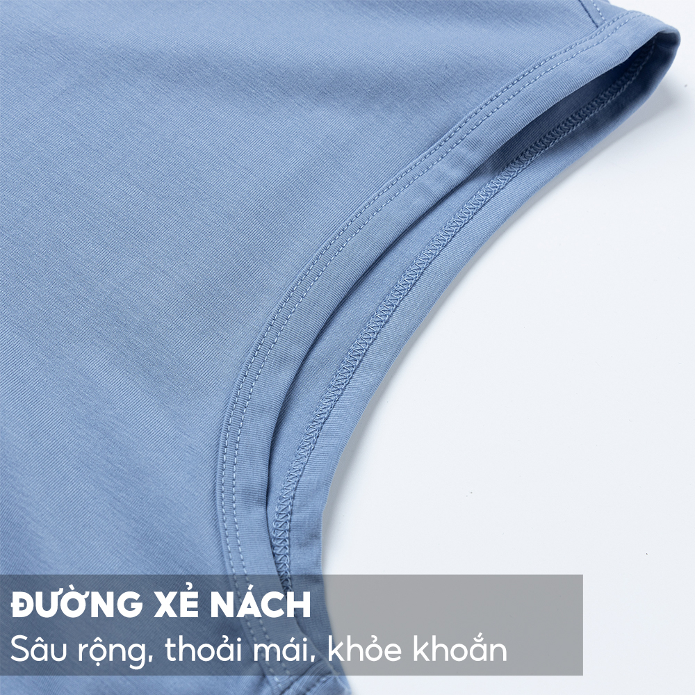 Áo Sát Nách Nam 5S FASHION, Chất Cotton Mát, Thoáng Khí, Thể Thao, Khỏe Khoắn, Năng Động