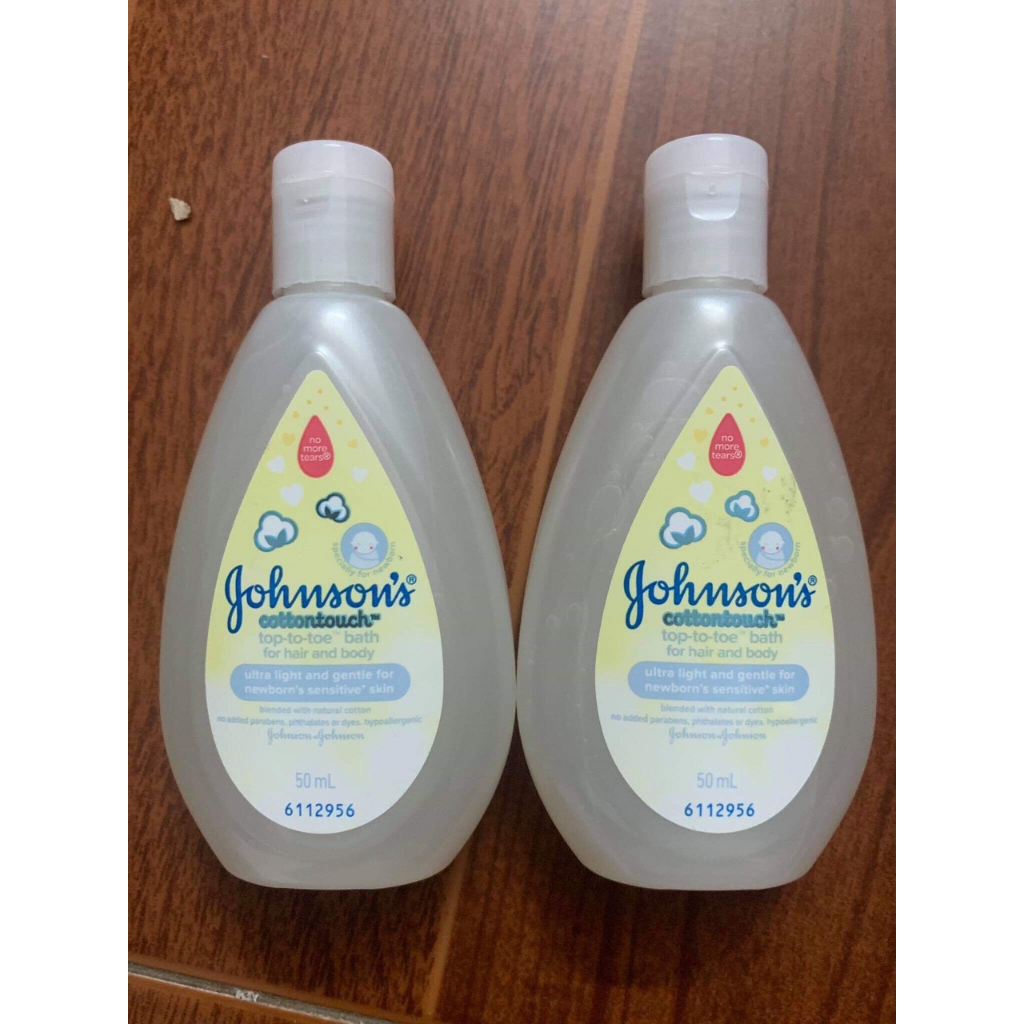 Sữa Tắm Gội Toàn Thân Mềm Mịn Johnson Baby Cottontouch 50g