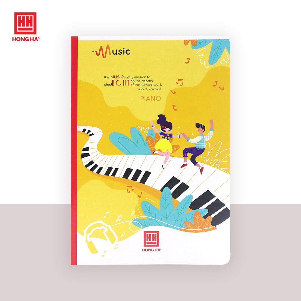 Vở kẻ ngang 120 trang Hồng Hà Sao Mai Music - 1690