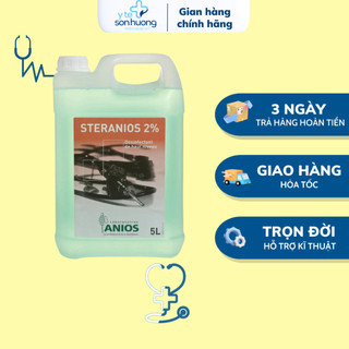 DUNG DỊCH NGÂM KHỬ KHUẨN STERANIOS 2% CAN 5L.