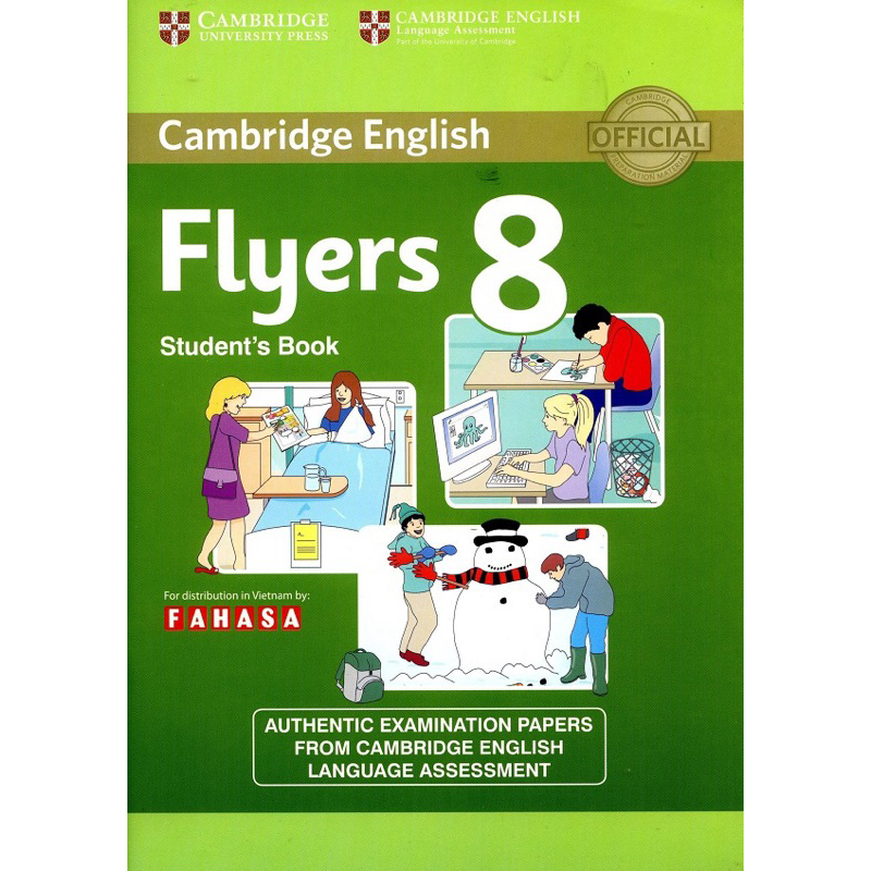 Bộ Cambridge EL Flyers 1-9 Level Màu Cao Cấp