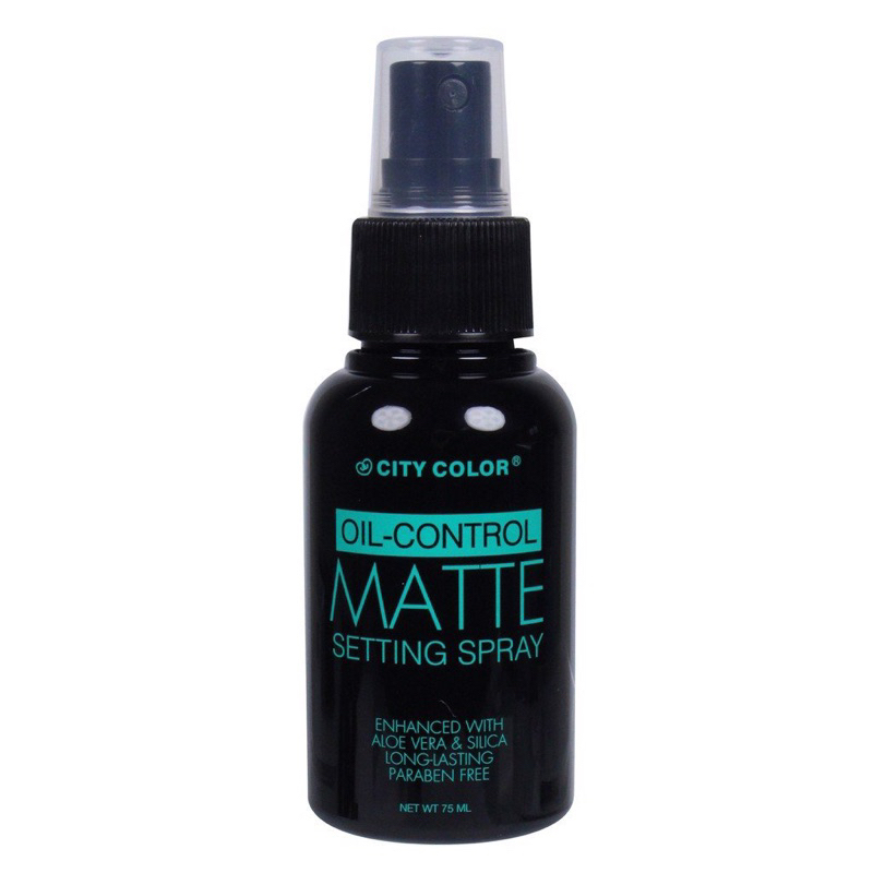 Xịt Khóa Make Up City Color Dành Cho Da Dầu Oil Control Chai 75ml