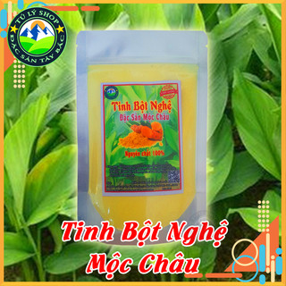 Tinh bột nghệ mộc châu 100g - hàng chất lượng - tinh bột nghệ nguyên chất 100%
