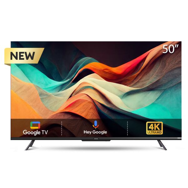 50Y72 - Google Tivi Coocaa 4K 50 Inch 50Y72 - Điều khiển giọng nói, Âm thanh Dolby, Sản xuất Indonesia