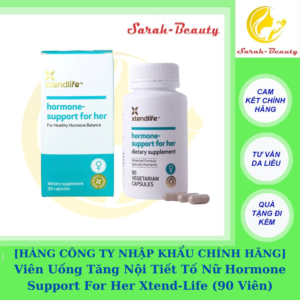 Viên Uống Tăng Nội Tiết Tố Nữ Hormone Support For Her Xtend-Life