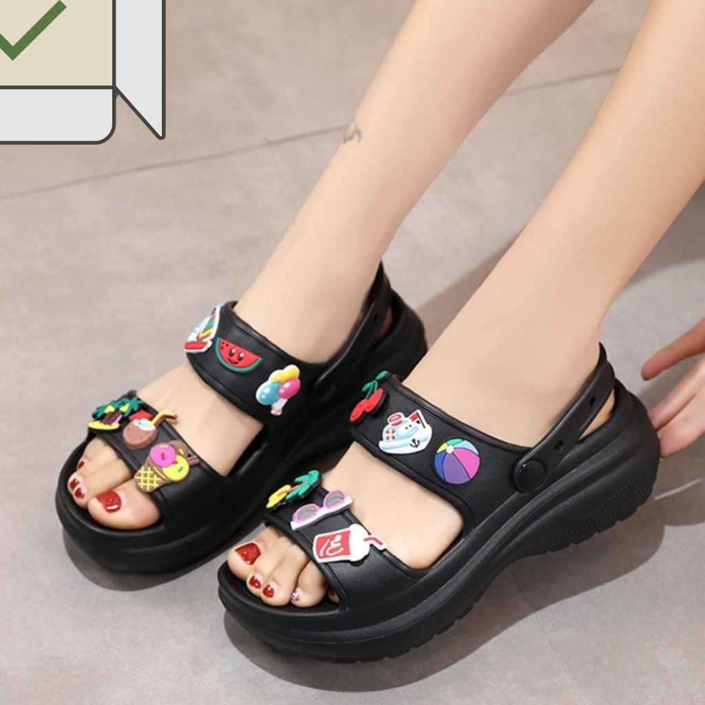 Dép Sandal EVA, Dép Quai Hậu Đan Chéo Siêu Êm Nữ New 2023 Size 36-40