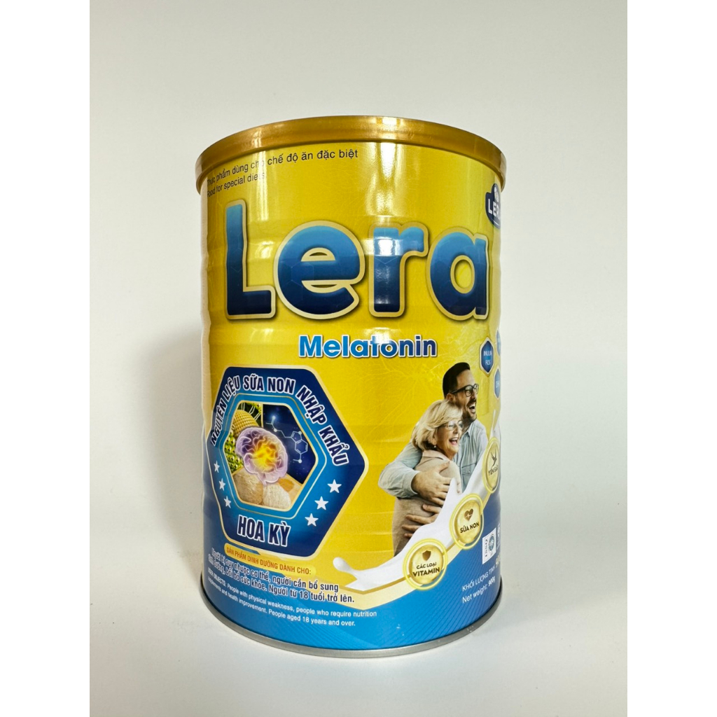 Sữa hỗ trợ ngủ ngon Lera 900g - Sữa non cao cấp cải thiện giấc ngủ