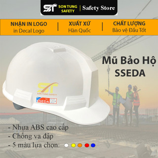 Mũ bảo hộ lao động sseda, mũ bảo hộ lao động hàn quốc nhiều màu