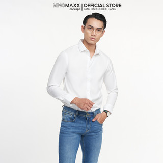 N&M CLUB Áo Sơ Mi Nam Tay Dài Công Sở cotton 2104111