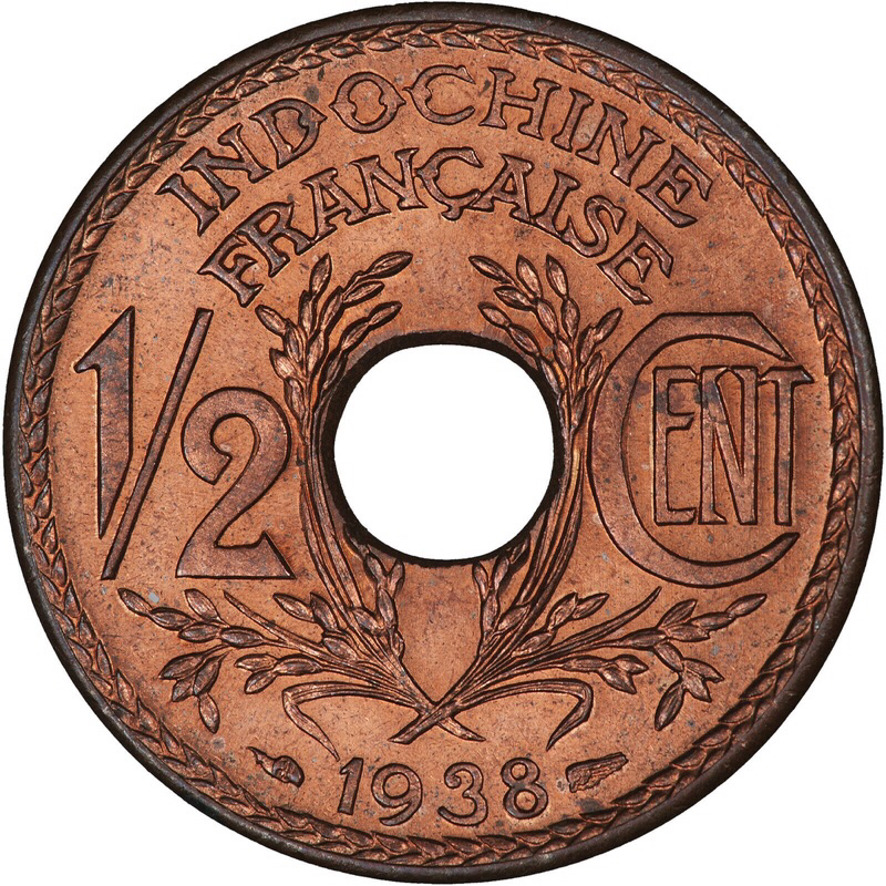 Đồng xu 1/2 Cent