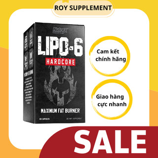 Lipo 6 hardcore hỗ trợ giảm mỡ giảm cân giảm mỡ bụng an toàn nutrex lipo 6 hardcore - usa